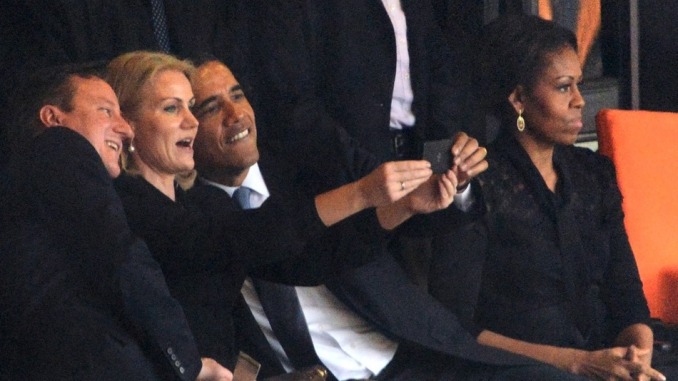 Obama Selfie